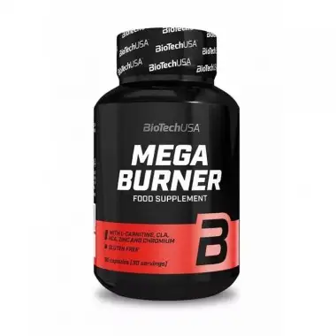 Biotech USA Mega Burner 90 капсул, жиросжигатель без кофеина
