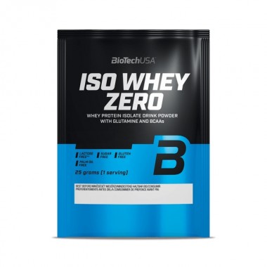 Biotech USA Iso Whey Zero 25 грамм, пакетик сывороточного протеина