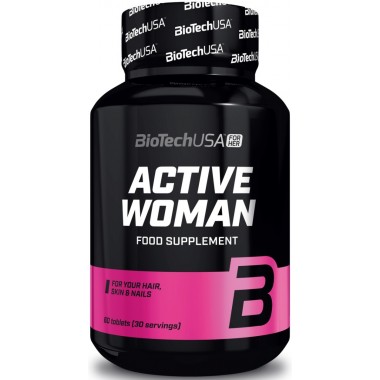 Biotech USA Active Woman 60 таблеток, витаминный комплекс для женщин