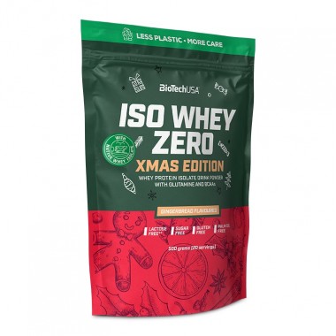 Biotech USA Iso Whey Zero Xmas Edition 500 грамм, сывороточный протеин