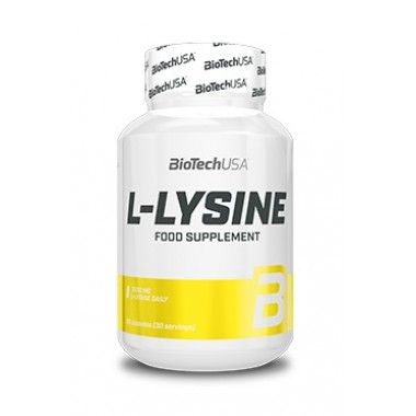 Biotech USA L-Lysine 90 капсул, L-лізин