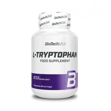 Biotech USA L-Tryptophan 60 капсул, L-триптофан