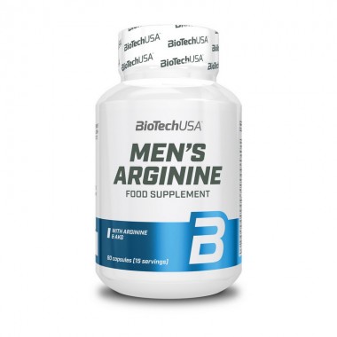 Biotech USA Men's Arginine 90 капсул, L-аргинин гидрохлорид дополнен витаминами, минералами и растительными экстрактами. Biotech USA Men's Arginine 90 капсул, L-аргинин гидрохлорид дополнен витаминами, минералами и растительными экстрактами.